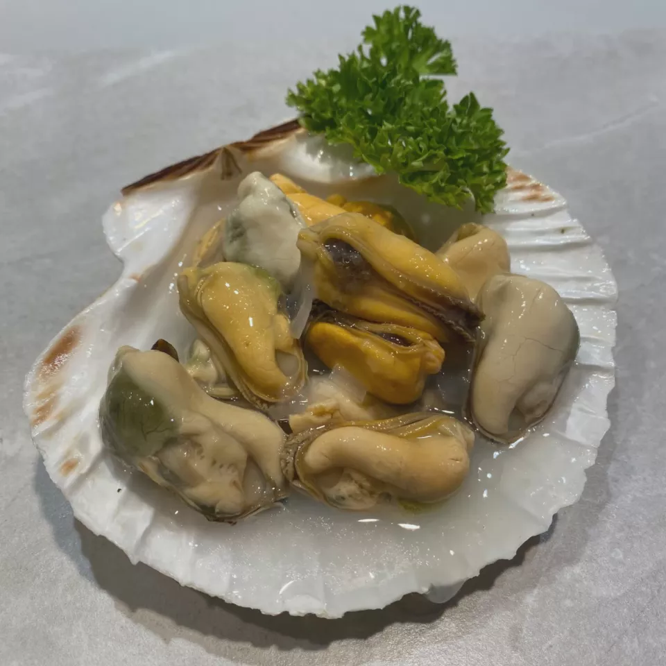 Mosselen in het zuur