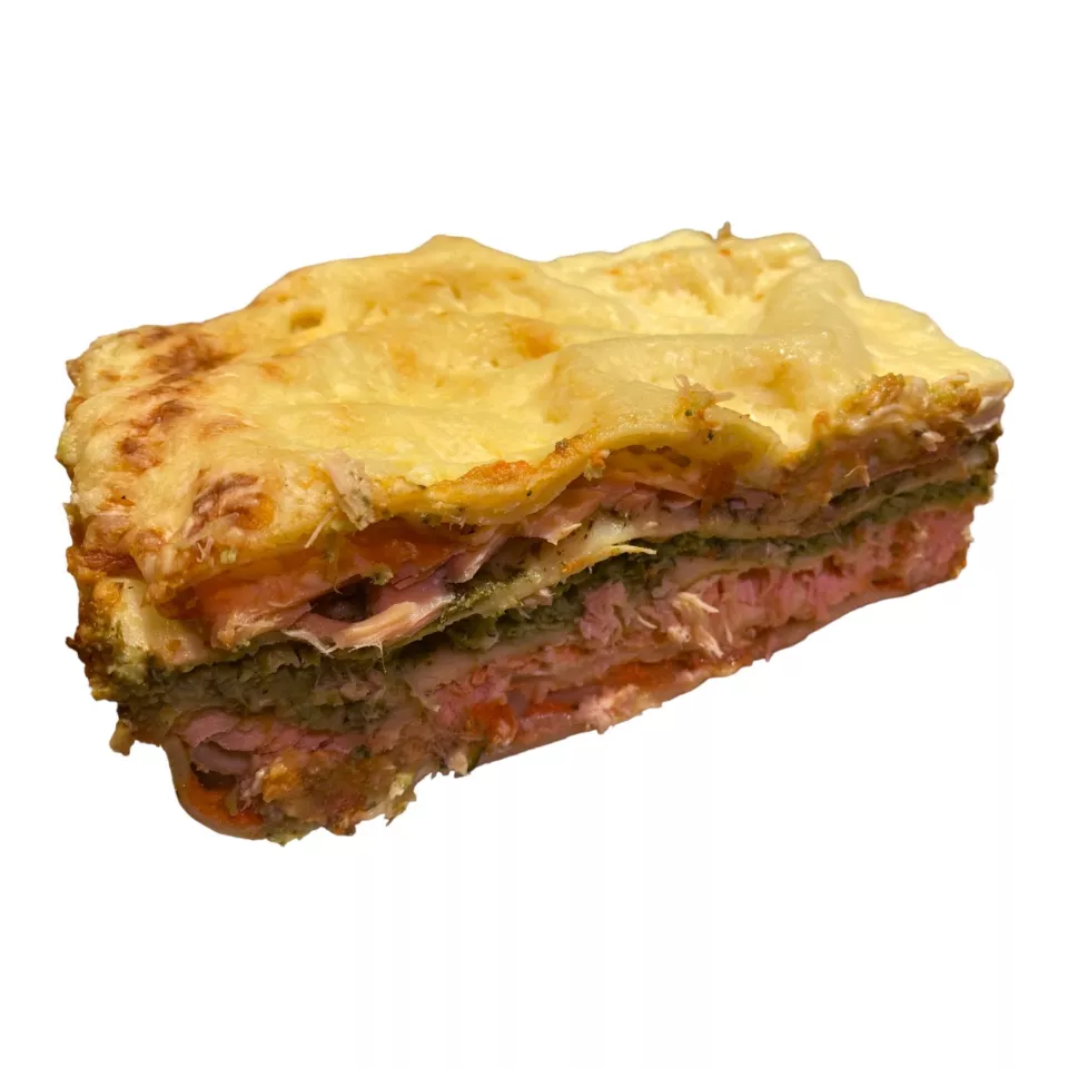 Zalmlasagne